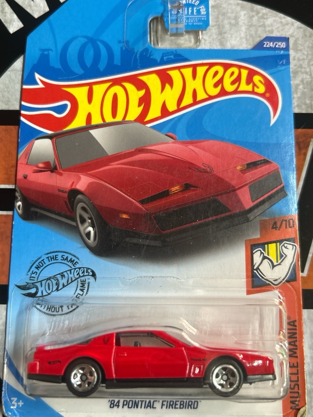 Hot Wheels '84 Pontiac Firebird Red Die-Cast Toy Car